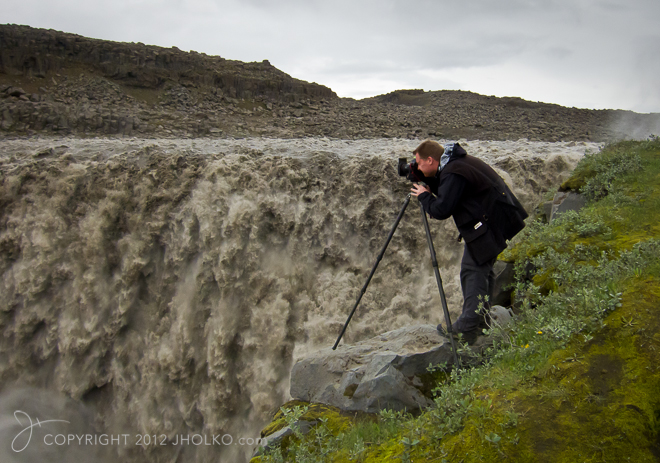 At the Edge of Dettifoss